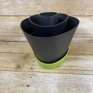 Tupperware Hold‎ 'N Rest Utensil Holder Caddy Black Triangular Kitchen Organizer